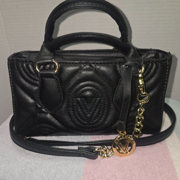 Valentino Orlandi Mini Quilted Crossbody Tote - Picture 1 of 11